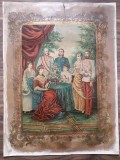 HST PM154 Litografie color familia imperială austriacă cca anii 1880