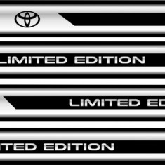 Set protectii praguri CROM - Toyota Limited Edition