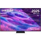Televizor SAMSUNG MiniLED Neo QLED 75QN80F, 189 cm, Smart, 4K Ultra HD, 100 Hz, Clasa F (Model 2025)