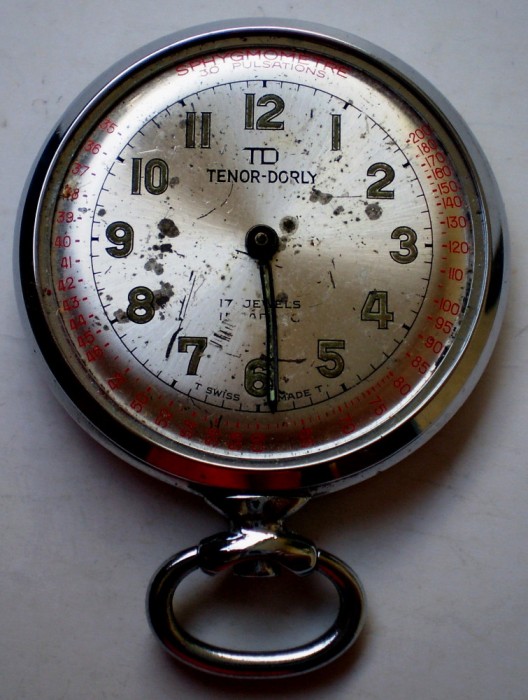 K.176 CEAS MEDICAL TENOR-DORLY TD 1383 17 JEWELS SPHYGMOMETRE DEFECT
