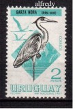 URUGUAY 1968, Fauna - Pasari, serie neuzata, MNH, Nestampilat