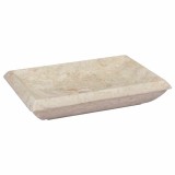 Gossi chiuveta, crem, 50x35x10 cm, marmura
