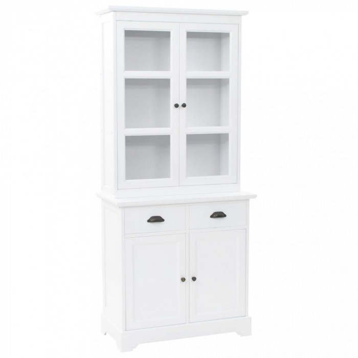 Dulap galez cu 4 uși, 80x40x180 cm, MDF și lemn de pin
