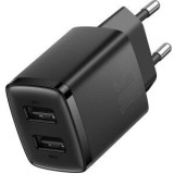 Incarcator retea Baseus Compact,10.5W, 2 x USB 5V/2.1A, negru