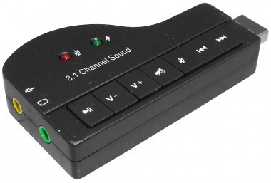 Card sunet USB 2ch 8.1 virtual