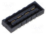 Conector PCB-PCB mamă PIN 28 0,8mm QSE aurit SMT 2A SAMTEC