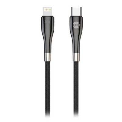 CABLU USB C - LIGHTNING 1M 27W - NEGRU foto