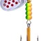 Lingurita Rotativa Zebco 9g Trophy Z-Blade No. 4 silver sinking