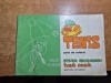 Carte Copii Colorat &amp; Reguli Tenis 1973, Iurie Darie - Revista Ilustrata, Editie Colectie