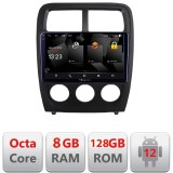 Navigatie Android Dodge Caliber 2010-2012 QLED 2K 8GB RAM 128GB 4G DSP
