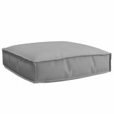 Perne gri pentru palete, 60 x 60 x 12 cm, din material Oxford