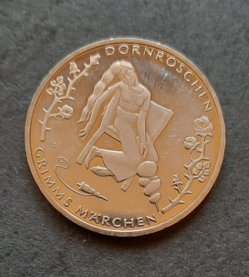 10 Euro &amp;quot;Dornr&amp;ouml;schen&amp;quot; 2015, Germania - G 4326 foto