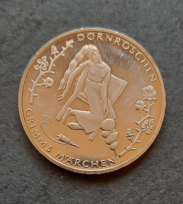 10 Euro &quot;Dornr&ouml;schen&quot; 2015, Germania - G 4326