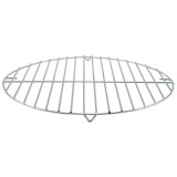 Gratar cromat pentru gratar, 40 cm Handy KitchenServ, Perfect Home