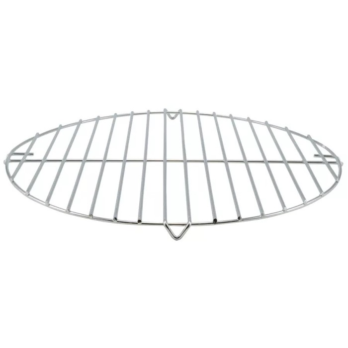 Gratar cromat pentru gratar, 40 cm Handy KitchenServ