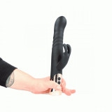 Vibrator Lionhead Rechargeable Thrusting and Rotating Rabbit#