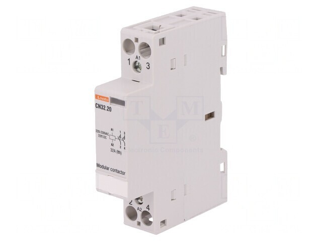 Contactor 2-pol 32A 220-230V AC/DC