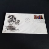 Plic filatelic rar SUA 1972.100 de ani de Comerț prin Poștă - Prima Zi de Emisiune, Chicago, America de Nord
