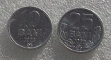 G5. Moldova set / lot 10 bani 2023 + 25 bani 2020 UNC **, Europa, Aluminiu