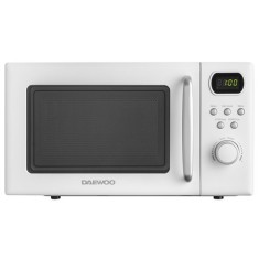 Cuptor cu microunde Daewoo digital 20 L, 700 W, alb, cu programe presetate