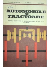 M. Constantinescu - Automobile si tractoare (Editia: 1974)