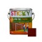 Lac alchidic pentru lemn / metal / piatra, Sticky, palisandru, interior /exterior, 2.5 L