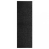 VidaXL Covoraș de ușă lavabil negru 60x180 cm 323411