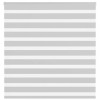 Jaluzea tip zebra gri deschis lățime țesătură 145,9cm poliester