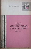 Despre vraji, doftoroaie si leacuri babesti - V. Bologa