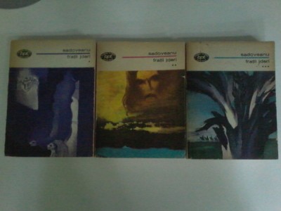 Mihail Sadoveanu - Fratii Jderi (3 volume) foto