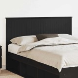 vidaXL Tăblie cap cu headboard Stejar Negru 150 cm Lemn compozit 887748