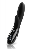 Vibrator Daring Danny Vibration&amp;E-Stim Silicon USB Negru 27 cm