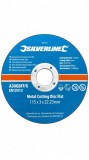 Disc de tăiere pentru metal plat 115 x 3 x 22,23 mm