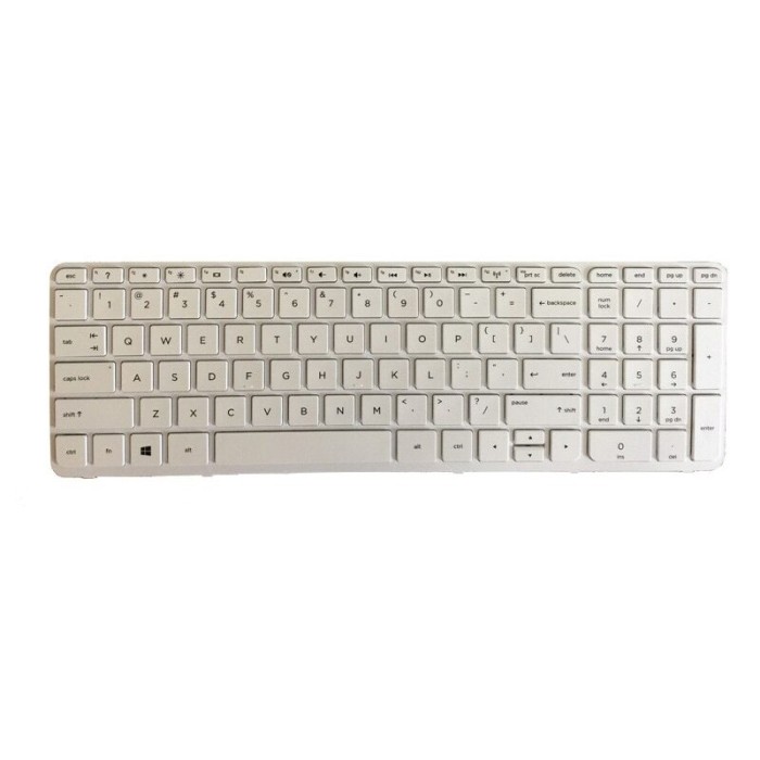 Tastatura Laptop HP Pavilion 17-E040US cu rama alba