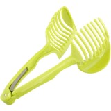 Cleste pentru Prins si Taiat in Felii Legume si Fructe, Premium, Verde, CBD CORAL BEST DEALS 19 cm 8 cm 3.5 cm Verde 1 Feliator