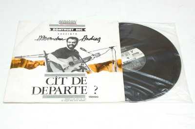 Alexandru Andrieș &amp;ndash; C&amp;icirc;t De Departe? - disc vinil vinyl LP foto