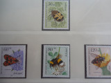 Serie timbre nestampilate fauna insecte Germania Berlin Vest MNH Berlin West, Nestampilat