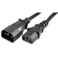 Cablu prelungitor PC C13 C14 lunigme 2M 1.31mm2