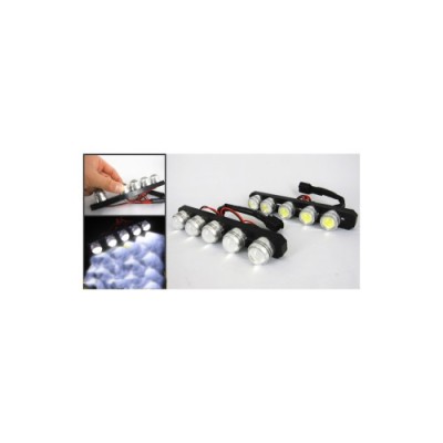 Lumini de zi LED DRL COB 12V lumina alba Cod: YL-118 Automotive TrustedCars foto