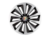 Cumpara ieftin Set 4 capace roti Fox Gri-Negru R14 pentru gama auto Alfa Romeo, Autohelix MSA