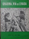 GRADINA, VIA SI LIVADA, REVISTA DE STIINTA SI PRACTICA HORTI-VITICOLA. ANUL XII - MAI 1963-COLECTIV-233361