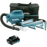 Makita CL121DWA - Aspirator cu 1 acumulator Li-Ion 12 V 2 Ah 46 mbar