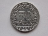 50 PFENNIG 1921 F GERMANIA-UNC