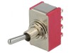 Comutator Basculant ON-ON 4PDT 5A 125VAC 28VDC