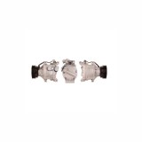 Compresor aer conditionat Toyota Corolla (E12), 2002-2007, motori 1.4, 71kw/1.6, 81kw, benzina; 2.0 D-4D, 66kw/81kw/85kw, diesel, rola curea 100 mm,