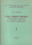 Ion Banu - Istoria filosofiei universale. Introducere generala, filosofia