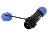 Mufă SP13 5 PIN cu Capac IP68 5A
