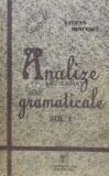 Analize gramatica, vol. 1 - 1997 - Stefan Dincescu (W110)