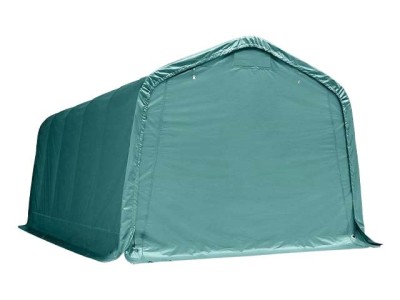 Cort tip Garaj auto, Pvc 450 g/m&amp;sup2;, 3,4x7,2m - verde foto