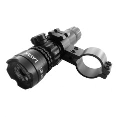 Laser pointer verde pentru Airsoft cu suport de fixare pe sina